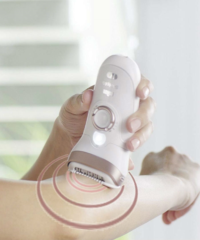 Braun Silk Pil Sensosmart Epilator Rose Gold